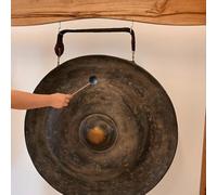 Per il martello da gong focalizzato sul suono che combina elemento di impatto in silicone e struttura in legno per la consegna del tono della balena in spazi silenziosi (taglia L)