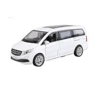 Per Il Modello Di Auto In Lega Mercedes Benz V260 Mpv 1:32 Simula Il Suono E La Luce Del Regalo In Metallo(White)