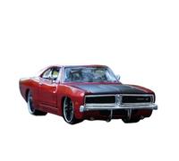 Per Il Modello Di Auto Pressofusa Statica Dodge Charger R/T Del 1969 In Scala 1:24 Design Classico