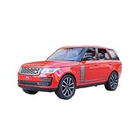 Per Il Modello Di Fuoristrada Range Rover In Lega Pressofusa 1:24 Con Suono Simulato E Luci Decorazione Per La Casa Regali(Red)