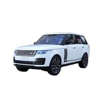 Per Il Modello Di Fuoristrada Range Rover In Lega Pressofusa 1:24 Con Suono Simulato E Luci Decorazione Per La Casa Regali(White)