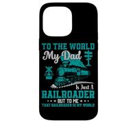 Per il mondo mio padre è solo un ferroviere, ma per me quel treno Custodia per iPhone 14 Pro Max
