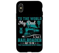 Per il mondo mio padre è solo un ferroviere, ma per me quel treno Custodia per iPhone X/XS