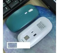 Per il mouse di gioco Dell'ufficio del Computer Portatile della Compressa del Computer dell'Ipad Mouse senza fili Ricaricabile Bluetooth-Compatibile Mouse Ergonomico Silenzioso Portatile (Margherita)