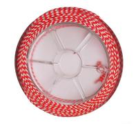 per il PE bianco rosso per la linea intrecciata 0.8mm alta abrasione | Design a torsione a 8 fili, elevata potenza di trascinamento, resistente all'abrasione, ideale per ganci di assistenza