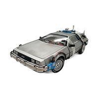 Per Il Ritorno Al Futuro Auto Pressofusione 1/18 Pressofusione In Lega Di Metallo DMC-12 Modello Di Auto Giocattolo Regalo Serie