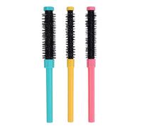 Per il set 3pcs, per la spazzola per capelli rotondi, pettine a rulli per capelli a spirale multifunzionale portatile, per il viaggio a casa