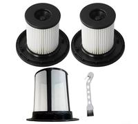 Per il set di filtri di ricambio per aspirapolvere Bosch per UNLIMITED 6, codice articolo 12033215 12030438, include filtro HEPA e spazzola per la pulizia per una migliore filtrazione dell'aria (B)