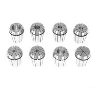 per il set di pinze per tornio CNC include ER11, ER16, ER20, ER25, ER32 e ER40 per applicazioni di foratura e fresatura (8 pezzi ER32 (1/8-3/4))