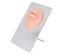 Per il silicone, per il modello LAPS, elastico realistico ad alta simulazione 3D, per l'allenamento di pratica del tatuaggio per traforo lebbro (Tono della pelle leggera)