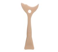 Per il silicone, per l'aiuto, riutilizzabile multifunzionale, per il trucco cosmetico (Marrone)