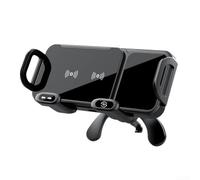 per il supporto del telefono di rotazione one-touch caricatore 15W per | Ruota automaticamente da ritratto a orizzontale, ricarica wireless rapida da 15 W, adatta alle prese d'aria, materiale ABS