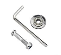 per il taglio di cuscinetti, ruota per piastrelle, carburo YG6+YG8, testa di spinta per piastrelle in vetro smaltato, spessore 5-15 mm, argento (24x6x6mm) (A)