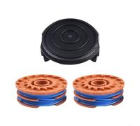 Per il tappo di copertura e la linea della bobina di ricambio per GGT600A1, include 1 tappo e 2 bobine di linea pre avvolte con 1 linea di taglio di 6 mm di diametro