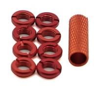 Per Il Telecomando 8 Pezzi Interruttore Dado Fisso Interruttore Dado Corrispondente Installazione Spektrum RC Modelli Parti Aggiornate Parti Auto Rc(Red)