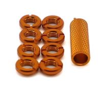 Per Il Telecomando 8 Pezzi Interruttore Dado Fisso Interruttore Dado Corrispondente Installazione Spektrum RC Modelli Parti Aggiornate Parti Auto Rc(Orange)