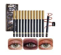 per il trucco per gli occhi, per ombretto, set di matite eyeliner a prova | di sbavature, 12 colori, eyeliner colorata br