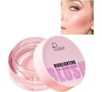 Per il viso Blush che cambia colore,variazione del PH,Fard liquido in crema naturale rouge per guance e punti luce,Gel per fard scintillanti Trucco idratante impermeabile di lunga durata senza peso,01