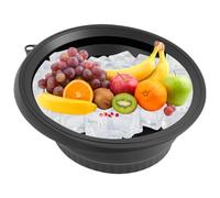 per il viso - per il freddo facciale - Rullo facciale riutilizzabile in silicone con vassoio cubo integrato per lavaggio a casa e cucina cura della pelle