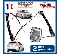 Per Il VW Golf 5 (3 Porte) Meccanismo Alzacristalli Anteriore Destro 1K3837462