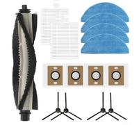 Per ILIFE A30 Pro, kit di ricambio con spazzola principale, spazzole laterali, filtri, panni per mocio e sacchetti per la polvere, set di accessori per la pulizia ad alta efficienza (A)
