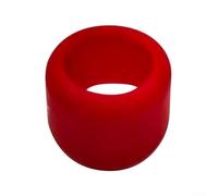 Per Impact Driver Head Cover Sleeve 1/4 Hex Rubber Boot per usura (rosso)