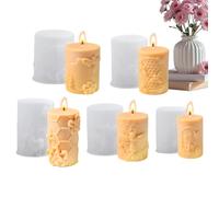 per in silicone - Stampo per gesso a tema ape da 5 pezzi, forme per di colata | Strumento flessibile antiaderente per le donne, decorazioni per la casa, sapone profumato, uso pe