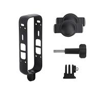 Per In-sta360 X3 gabbia telaio di utilità + custodia protettiva copertura obiettivo + staffa adattatore, accessori per fotocamere sportive