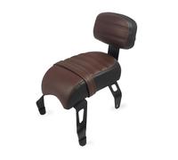 Per Indian Per Scout 2023 2024 Per Scout Bobber Sixty Sella Passeggero Posteriore Per Moto Con Schienale Imbottito(Marrone)
