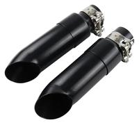 Per Indian Per Scout Per Bobber Sixty Rogue Twenty 2015-2023 Sistema Di Scarico Slip-on Per Motociclette Silenziatori Corti Tubo Moto Silenziatore Scarico(Black With muffler)