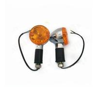 Per Indicatori Amber In Cromo Royal Enfield, Coppia Di Blinker Trafficatori