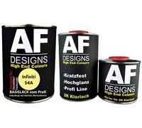 PER Infiniti 54A Green Golden 2,5L set vernice auto vernice trasparente...
