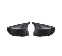 Per INFINITI Per Q50 Per Q60 2014-2020 2021 Sinistra Destra Driver Vista Laterale Della Copertura Dello Specchio Nero In Fibra Di Carbonio 2pcs Side Mirror Cap