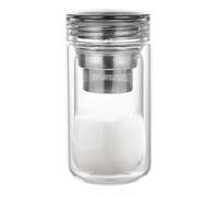 per infusore da tè, a prova di perdite, con filtro a prova di perdite, resistente al calore, con grande capacità, per campeggio, casa, auto, servizio, amici, colleghi all'aperto