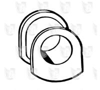 Per Innocenti Mille Clip Tutti i Mod. Kit 2 pz Tassello Fiss Scatola Sterzo Dx