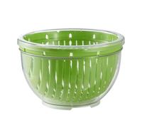 per insalata, 19,5 cm, con coperchio, per campeggio, ristoranti e picnic