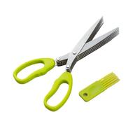 per Insalata Cesoie Multiuso Antiscivolo da Taglio a 5 | taglia cibi Per Cipollina Basilico Cottura Verdure Casa Ristorante Picnic BBQ Insalata Campeggio