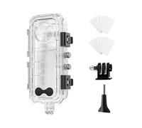 Per Insta 360 X5 Custodia Invisibile per Immersioni 60m/196ft Fotocamera Subacquea Impermeabile Involucro per Fotografia