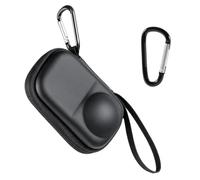 per Insta 360 X6 Borsa portaoggetti piccola portatile con moschettone per | Custodia protettiva, trasporto, rigida compatta per action camera