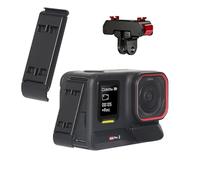 Per Insta360 Ace Pro 2 Adattatore di Espansione a Sgancio Rapido per Batteria in Lega di Alluminio, Interfaccia Magnetica, Tappo di Montaggio per 360 Ace Pro 2 (Coperchio Batteria + Adattatore)