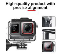 Per Insta360 AcePro2 Custodia Impermeabile Antipioggia con Design Anti Nebbia