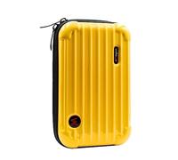 Per Insta360 GO 3 Custodia per il trasporto, Aggiornamento Borsa di stoccaggio portatile Accessori per fotocamera d'azione per Insta360 GO 3 (giallo)