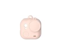 Per Insta360 GO Ultra Body Silicone Cover Lens Cap Accessorio Custodia Protettiva Fotocamera Antiurto Caso (Rosa)