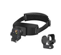 Per Insta360 GO Ultra Supporto Magnetico per Montaggio Sulla Testa, Supporto Antiscivolo Regolabile, Fascia Portatile a Sgancio Rapido per Videocamera Sportiva 360 Go Ultra