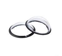 Per Insta360 X4 Air Lens Cover 2 Pack PC Materiale Cappuccio protettivo Progettato per un fissaggio rapido e copertura affidabile dell'obiettivo in qualsiasi ambiente