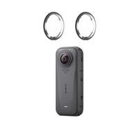 Per Insta360 X4 Air Protezioni per Obiettivo in Vetro Ottico Temperato, Antigraffio e Antiurto, Copriobiettivo per Videocamera Sportiva 360 X4 Air (Vetro)