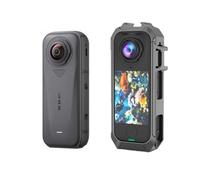 Per Insta360 X4 Air Telaio Protettivo in Lega di Alluminio, Staffa di Espansione Antiurto e Antigraffio, Cornice Multifunzione per Videocamera Sportiva 360 X4 Air