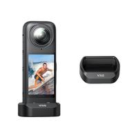 Per Insta360 X4, Base Di Alluminio Della Macchina Fotografica Di Azione Della Base 360x4 Del Supporto Del Metallo Di Protezione Del Desktop Della Base 360x4 Per 360 x4 Staffa Accessorio