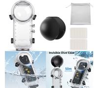 Per Insta360 X4 Custodia subacquea invisibile della macchina fotografica
