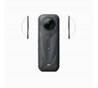 Per Insta360 X5 Pellicola Protettiva Premium per Obiettivo, Anti-appannamento, Anti-incrostazione e Antigraffio, Protezione in Vetro Temperato Ottico per Obiettivo Della Videocamera Sportiva 360 X5.